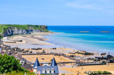 Arromanches HDR büyük gün kutlamaları
