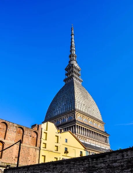 HDR Mole Antonelliana v Turíně — Stock fotografie