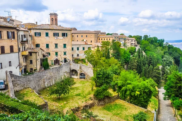 HDR View of the city of Volterra — Stock Photo, Image