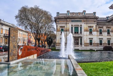 HDR görünümü Salsomaggiore, İtalya
