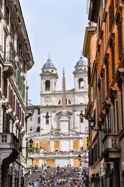 HDR Piazza di Spagna, Rome — стокове фото