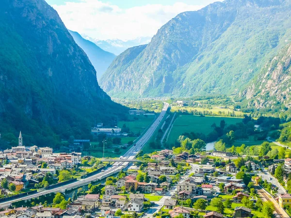 Bard HDR havadan görünümü — Stok fotoğraf