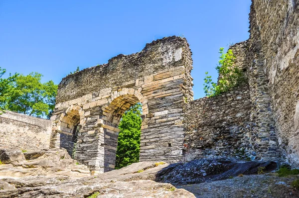 HDR Roman aquaduct in Susa — Stockfoto