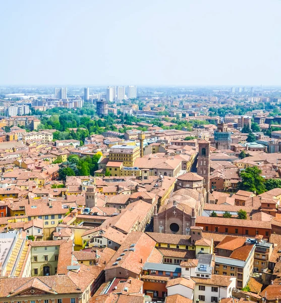 HDR letecký pohled na Bologna — Stock fotografie