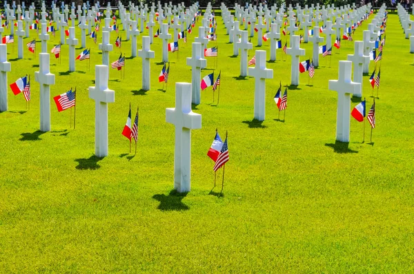 HDR Colleville American Cemetery and Memorial — Stockfoto