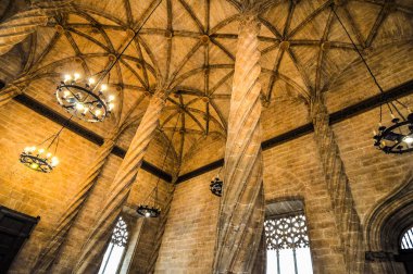 Valencia'da HDR Llotja de la Seda (ipek değişimi)