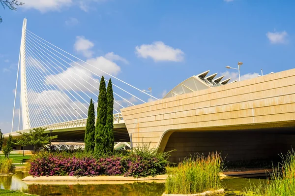 HDR staden av konst och vetenskap i Valencia — Stockfoto