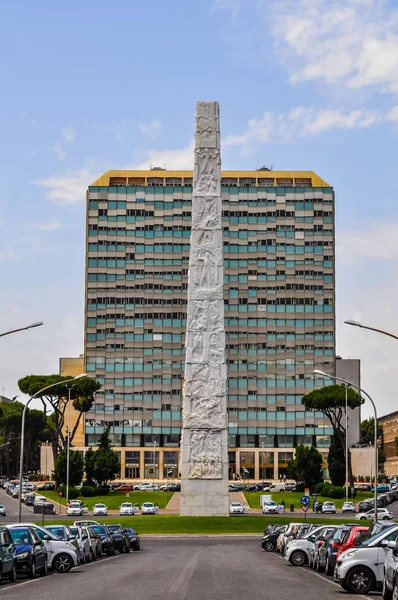 HDR Obelisco Marconi — 图库照片