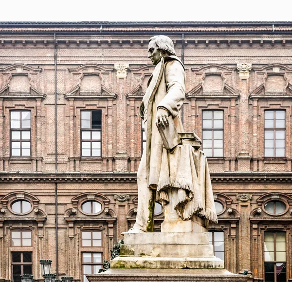 HDR Vincenzo Gioberti monument — Stockfoto