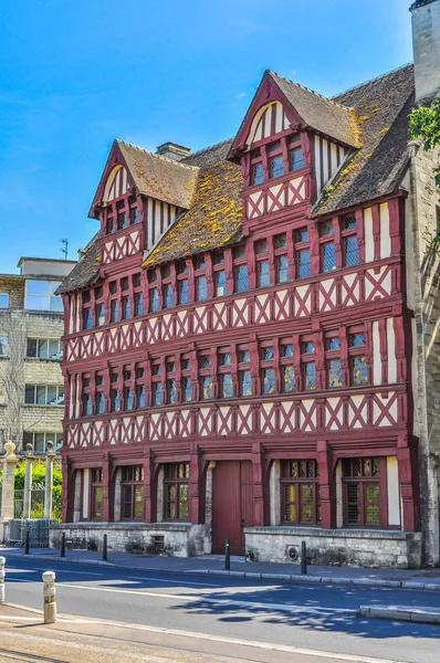 HDR Construção de molduras de madeira — Fotografia de Stock