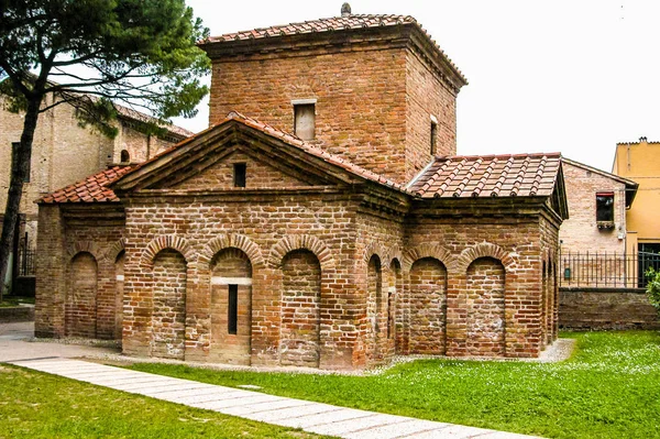 HDR Galla Placidia mausoleum, Ravenna — Stock Photo, Image