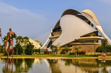 HDR City of Arts and Sciences Palace of Arts Valencia