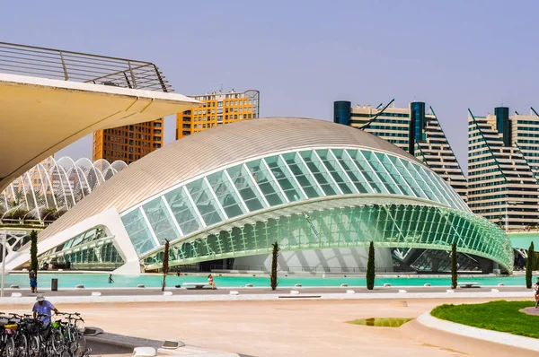 HDR staden av konst och vetenskap i Valencia — Stockfoto