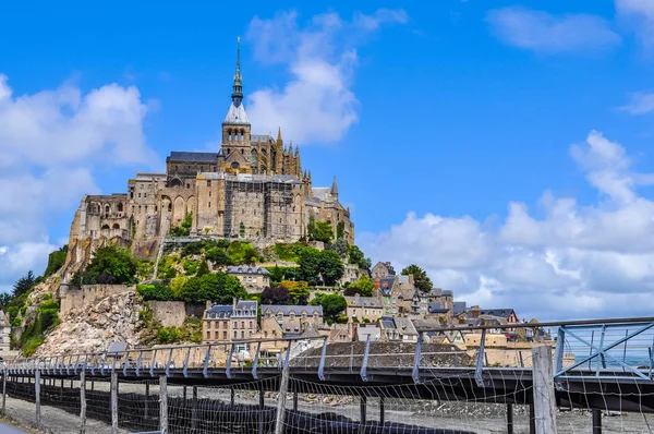 HDR Mont St Michel Frankrijk — Stockfoto