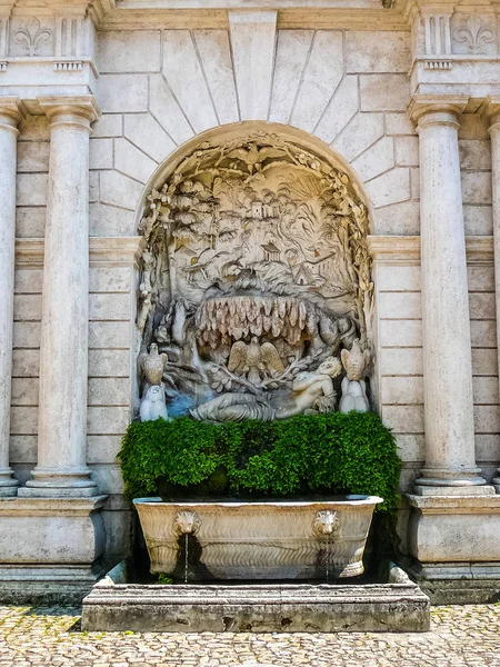 HDR Villa Este gardens — Stockfoto