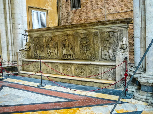 Siena şehir görünümünü HDR — Stok fotoğraf