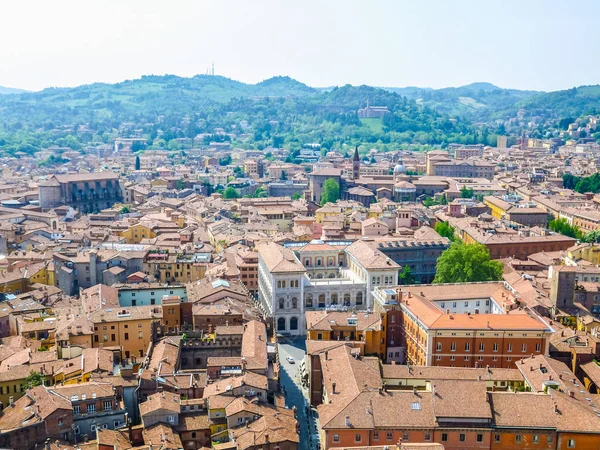 HDR letecký pohled na Bologna — Stock fotografie