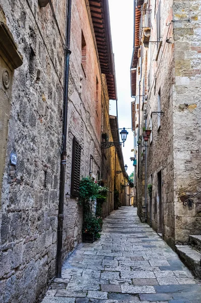 Hdr blick auf die stadt colle val d elsa — Stockfoto