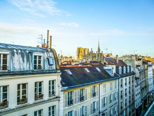 HDR Notre Dame Paris — Stok fotoğraf