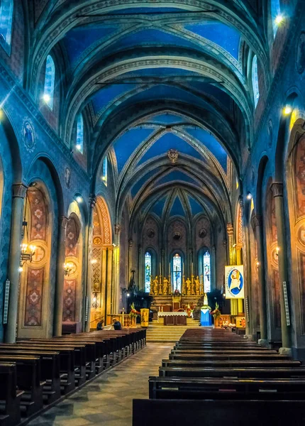 HDR Susa Cathedral in Susa — Stock Photo, Image