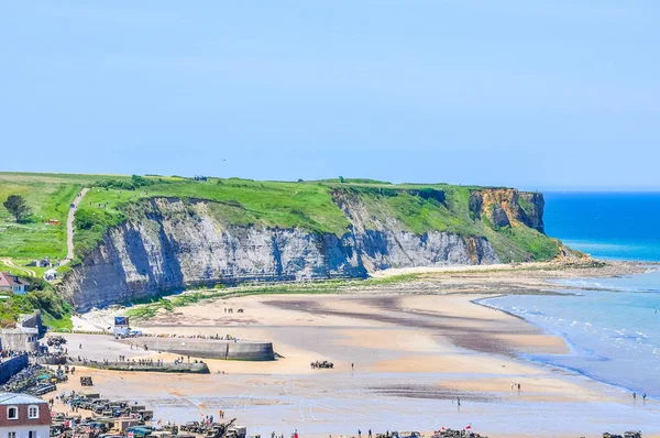 Celebrações do Dia D do HDR em Arromanches — Fotografia de Stock