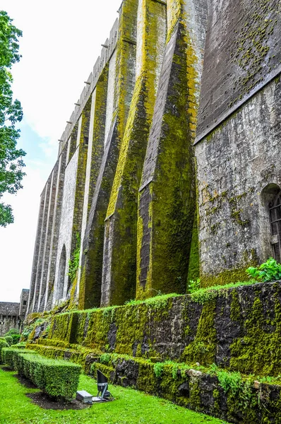 HDR Mont St Michel Abbey Francia — Foto Stock