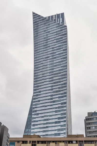 Grattacieli moderni HDR a Varsavia — Foto Stock
