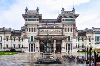 HDR görünümü Salsomaggiore, İtalya