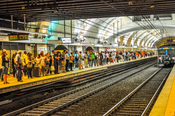 Stacja metra HDR Roma Termini — Zdjęcie stockowe