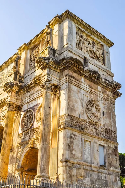 HDR Arch of Constantine Rome — Stock Photo, Image
