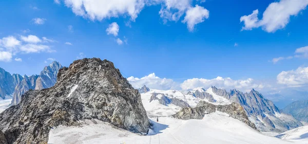 HDR Mont Blanc em Aosta Valley — Fotografia de Stock