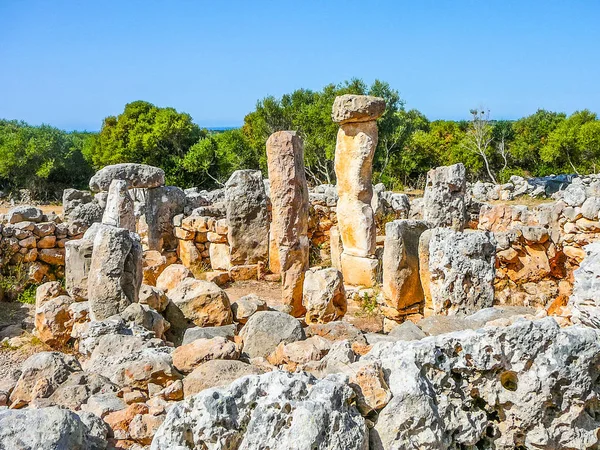 HDR Torre den Galmes v Menorca — Stock fotografie