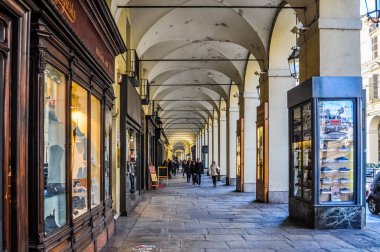 Via Po Torino'da HDR