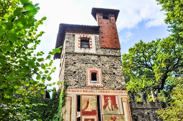 Hdr 중세 성 토리노 — 스톡 사진