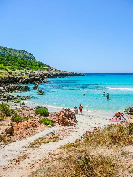 Turisti HDR a Minorca — Foto Stock