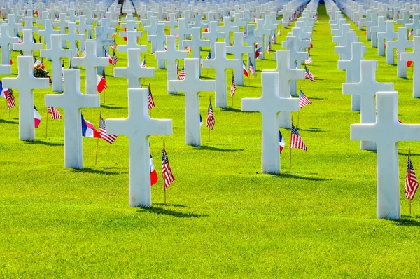 HDR Colleville American Cemetery and Memorial — Stockfoto