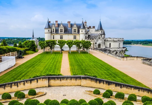 HDR Chateau Amboise kasteel — Stockfoto