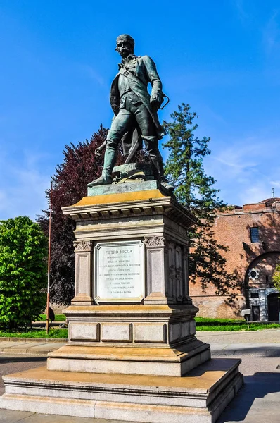 HDR Statue of Pietro Micca in Turin — Stock Photo, Image