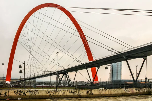 トリノの Hdr 歩道橋 — ストック写真