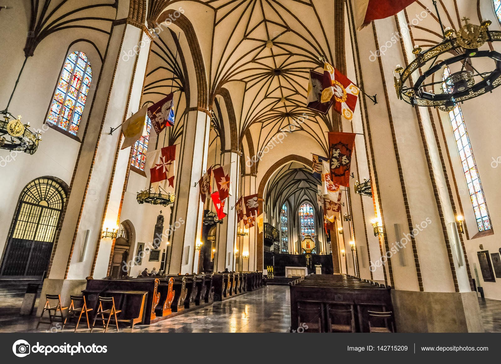HDR St John Catedral y en Varsovia — Foto editorial de ...