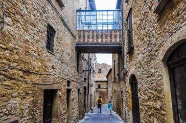 HDR görünümü Volterra şehir