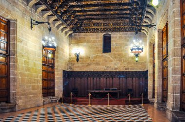 Valencia'da HDR Llotja de la Seda (ipek değişimi)