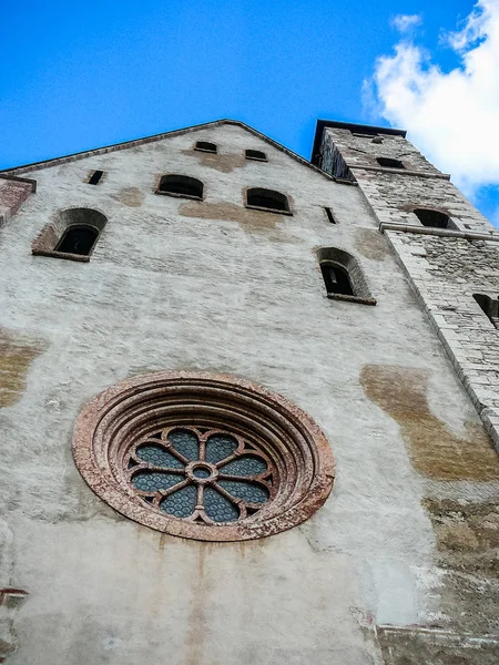Високим Динамічним Діапазоном Hdr Sant Apollinare Абатство Церкви Тренто Італія — стокове фото