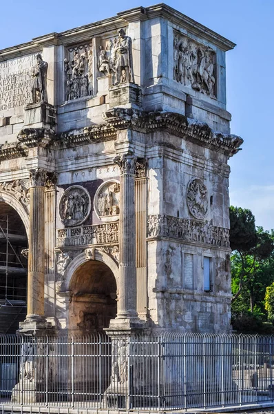 HDR Arco de Constantino Roma — Fotografia de Stock