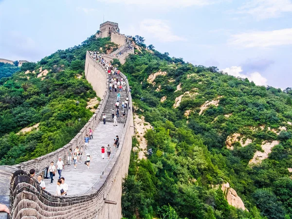 HDR chiński Wielki Mur — Zdjęcie stockowe