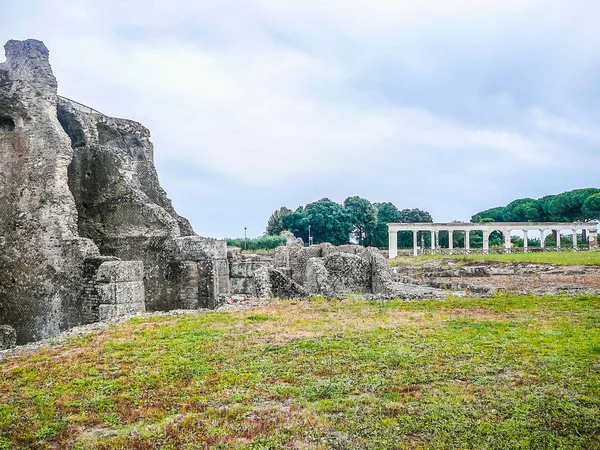 HDR Ruins of Minturnae, Italy — Stock Photo, Image