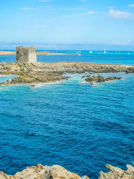 Vue HDR de Pelosa Capo Falcone — Photo