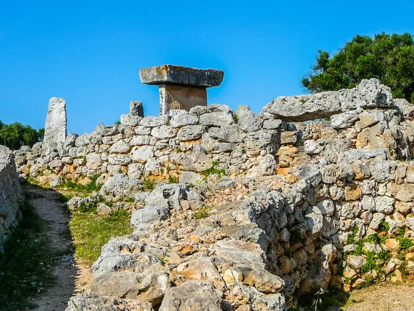 HDR Torre den Galmes v Menorca — Stock fotografie