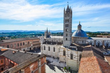 HDR katedral kilise Siena