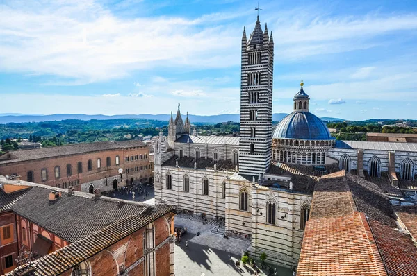 HDR Catedral de Siena —  Fotos de Stock